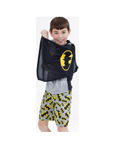 Conjunto de Pijama 3 Piezas Batman DC Comics Niños 2T-12 2