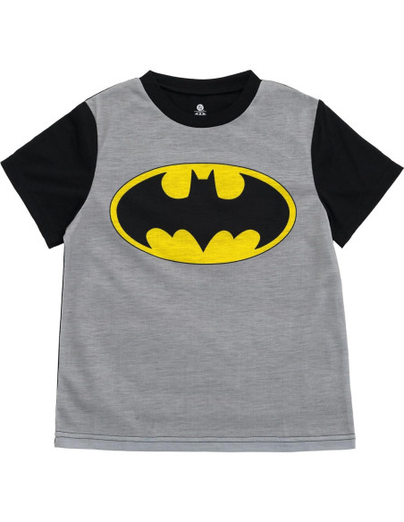 Conjunto de Pijama 3 Piezas Batman DC Comics Niños 2T-12