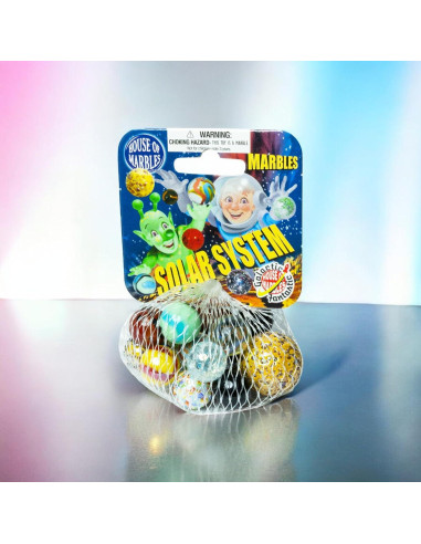 Bolsa de Red con Canicas del Sistema Solar House of Marbles