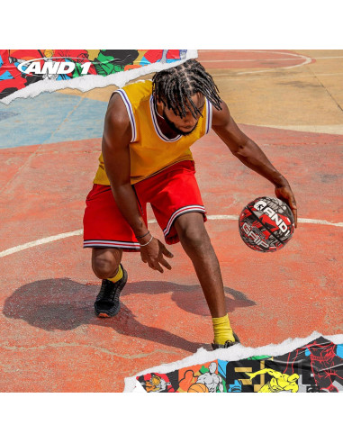 Balón de Baloncesto AND1 Supreme Grip Tamaño 7 Caucho