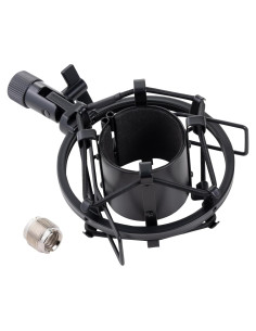 Soporte de choque para micrófono MS50 de metal 47-52mm