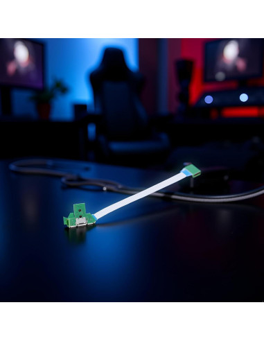 Puerto de Carga USB para Controlador PS4 Xinjincang - Placa Blanca