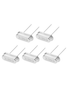Osciladores de Cristal de Cuarzo DIP uxcell 20MHz 5 Pcs