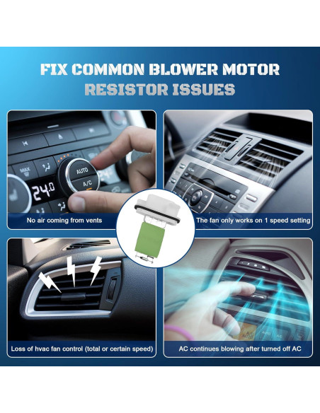 Resistor de Motor de Soplador A-NAFTULY 973-434 para Chevy/GMC