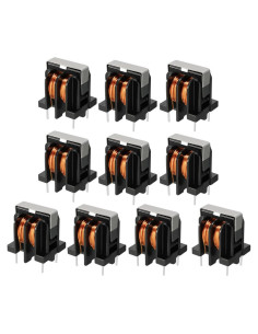 Inductor Toroidal uxcell 10Pcs 10mH Bobina 18x25x16mm