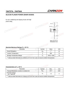 Paquete de 100 Diodos Zener Chanzon 1N4739A 1W 9.1V DO-41 2