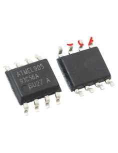 10 Piezas Chip de Memoria EEPROM AT93C56A SOP-8 Genérico