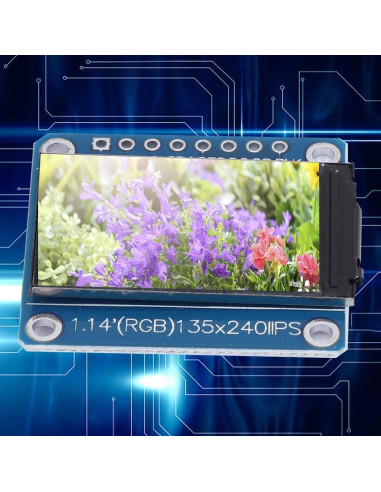 Módulo de Pantalla LCD 1.14" Walfront ST7789 135x240 Color