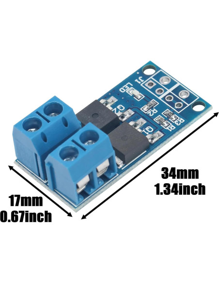 Módulo de Conmutación MOSFET Cermant 10pcs 15A 400W PWM