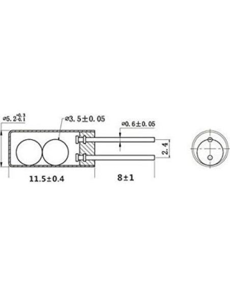Interruptores de Inclinación de Bola Metálica SW-520D - 20pcs