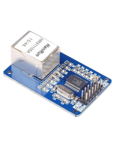 Módulo Ethernet LAN ENC28J60 con Socket para SD TRAQUOKANTA