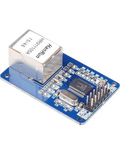 Módulo Ethernet LAN ENC28J60 con Socket para SD TRAQUOKANTA 2