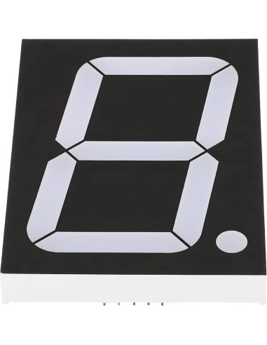 Tubo LED Digital 7 Segmentos PATIKIL 10 Pines 7.2V Rojo 4"