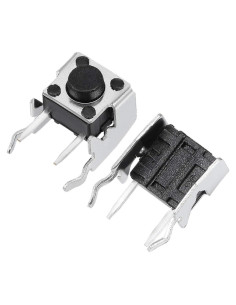 Interruptor Táctil Momentáneo uxcell 55 Pcs 6x6x5mm PCB