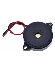 Zumbador Pasivo Piezoeléctrico Genérico 30x5.5mm con Cables