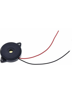 Zumbador Pasivo Piezoeléctrico Genérico 30x5.5mm con Cables 2