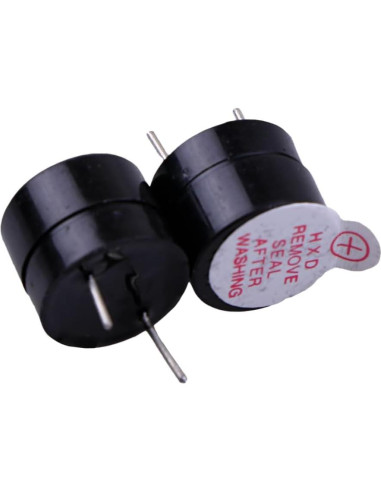 Zumbador Piezoeléctrico 3V SZZJ Inc. Alarma Continua - Paquete de 20