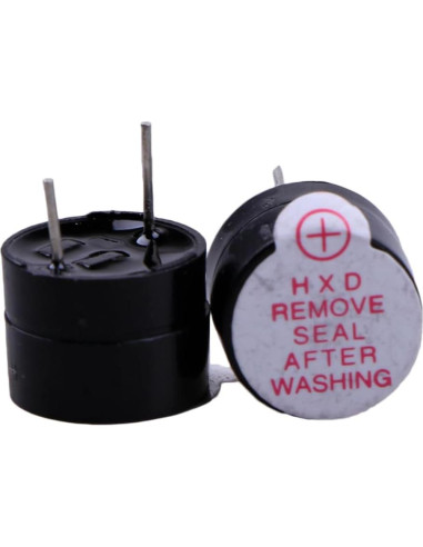 Zumbador Piezoeléctrico 3V SZZJ Inc. Alarma Continua - Paquete de 20