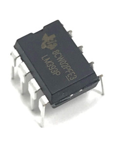 Comparadores Diferenciales Dobles LM393P TI - Paquete de 3