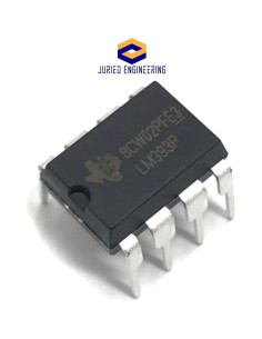 Comparadores Diferenciales Dobles LM393P TI - Paquete de 3 2