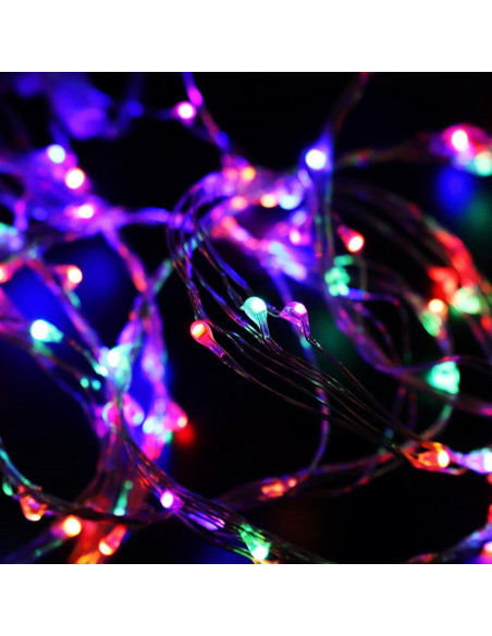 Luces de Cuerda Multicolor ILUMINACIÓN DEL HOGAR 300 LED USB