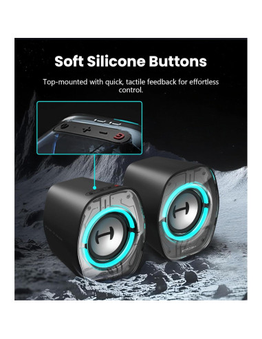 Altavoces Edifier G1000 II 2.5" Multimedia Bluetooth RGB - Negro