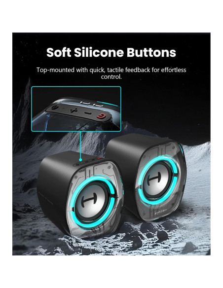 Altavoces Edifier G1000 II 2.5" Multimedia Bluetooth RGB - Negro