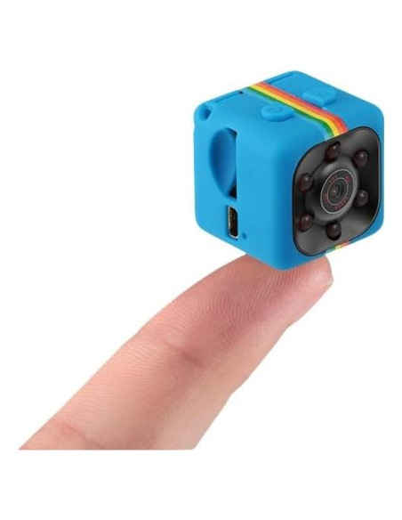 Cámara Mini SQ11 1080P HD con Visión Nocturna y Detección de Movimiento
