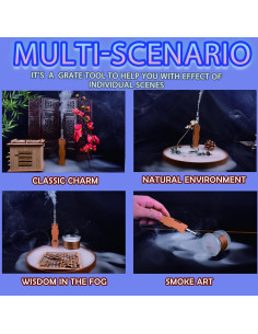 Mini máquina de humo portátil con control remoto - Efectos especiales 2