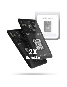 Rastreador de Cartera Bluetooth Rolling Square AirCard 2-Pack