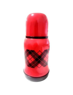 Termo Térmico Acero Inoxidable Genérico 0.25L Rojo