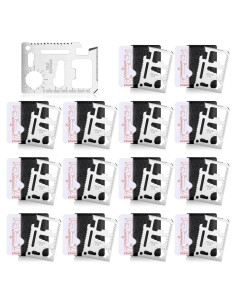 12 Herramientas Multitool Tarjeta de Crédito Yaocom 11 en 1