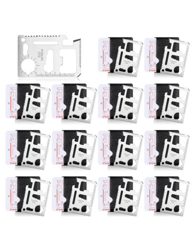 12 Herramientas Multitool Tarjeta de Crédito Yaocom 11 en 1