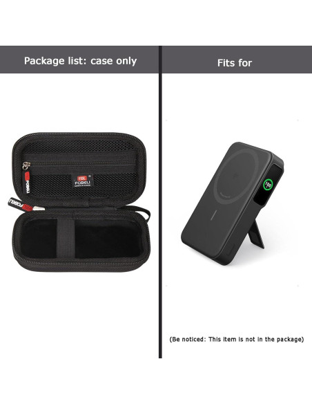 Funda Dura de Viaje FBLFOBELI para Batería Anker MagGo 5000mAh