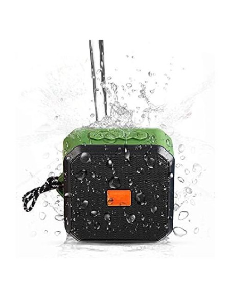 Altavoz Bluetooth 5.3 Tek Styz IPX7 Verde 13 Horas Reproducción