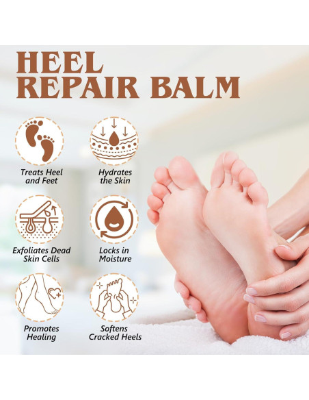 Bálsamo Hidratante para Talones Agrietados ChenYayun 70 ml Coco