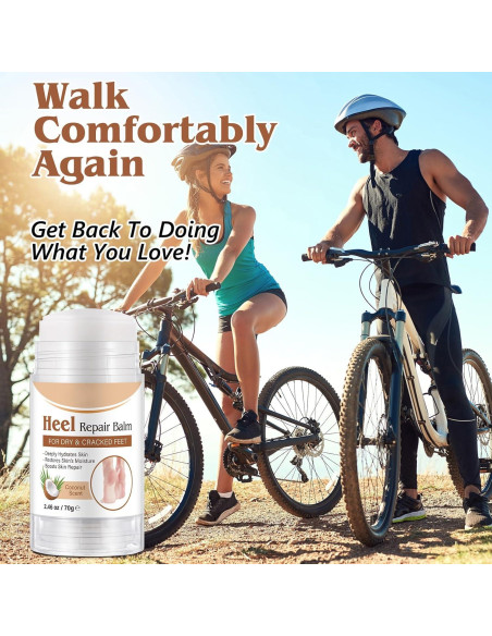 Bálsamo Hidratante para Talones Agrietados ChenYayun 70 ml Coco