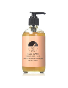 Lavado Facial Orgánico Earth Tu Face Palmarosa y Aloe 369g