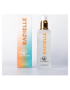 Gel Solar Radielle SPF 50, Transparente, 100 mL, Ligero