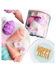 Regalo de Jabón de Pascua Hecho a Mano - 18 Mini Jabones