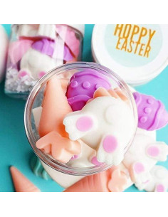 Regalo de Jabón de Pascua Hecho a Mano - 18 Mini Jabones 2