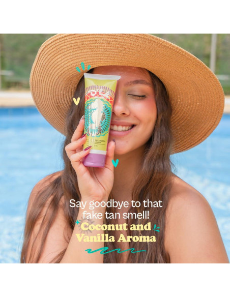 D'Luchi Autobronceador Crema Sin Sol 113.4 g - Colágeno y Vitamina E