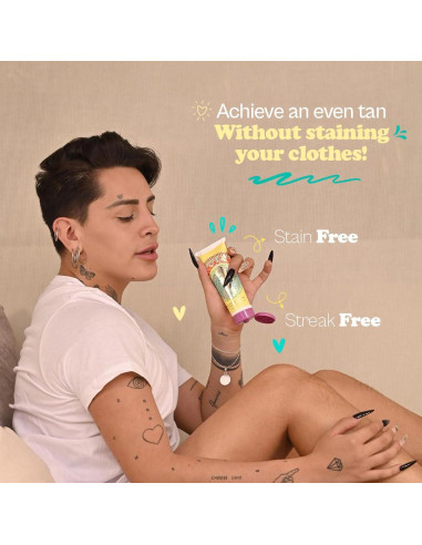 D'Luchi Autobronceador Crema Sin Sol 113.4 g - Colágeno y Vitamina E