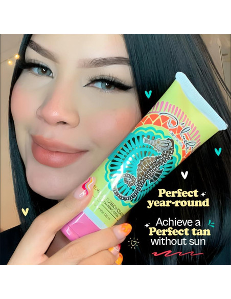 D'Luchi Autobronceador Crema Sin Sol 113.4 g - Colágeno y Vitamina E