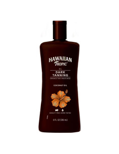 Aceite Bronceador Oscuro Hawaiian Tropic 8 oz x 2