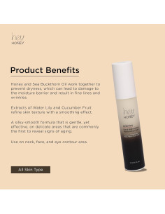 Crema Hidratante Anti-Envejecimiento Hey Honey 24Seven 48g 2