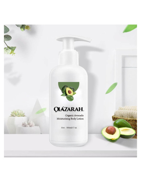 Loción Hidratante Orgánica de Aguacate Olazarah 502 ml