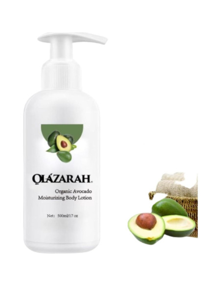 Loción Hidratante Orgánica de Aguacate Olazarah 502 ml