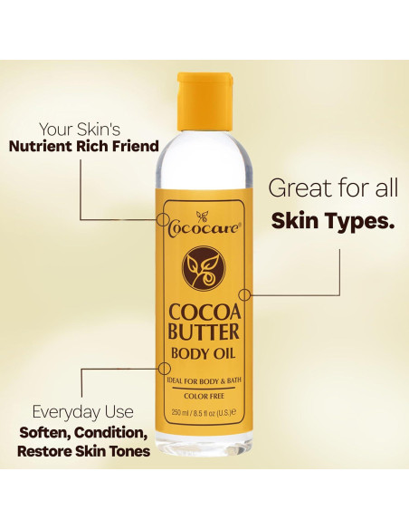 Aceite Corporal Cococare Manteca de Cacao 250 ml Hidratante