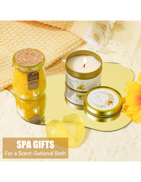 Set de Regalos de Spa Girasol AZ - 17 Piezas para Mujeres